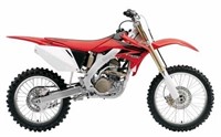 Verschalung komplett rot (CR04) Honda CRF250R 2009