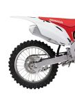 Prs caches latéraux arrière blanc Honda CRF450R 2009-2010