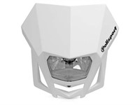 Plaque phare LMX halogène 12V 35/35W , ENDURO-CROSS, BLANC, universel, homolgué CE Plaque phare LMX halogène 12V 35/35W , ENDURO-CROSS, BLANC, universel, homolgué CE