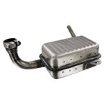 Echappement, Vespa 125 VM1T/2T VN1T/2T 1954-1958 Echappement, Vespa 125 VM1T/2T VN1T/2T 1954-1958