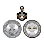 Vitre optique de phare avant 115mm, Vespa GL 1959-1960