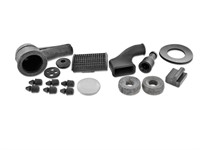 Gummi Kit für Vespa PK 50-125 schwarz, 17-teilig