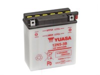 Batterie 12N5-3B Yuasa offen ohne Säure Batterie 12N5-3B Yuasa offen ohne Säure