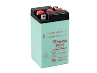 Batterie B49-6 Yuasa offen ohne Säure, universell und Condor A350 Batterie B49-6 Yuasa offen ohne Säure, universell und Condor A350