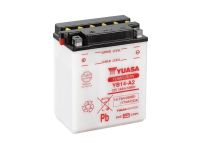 Batterie YB14-A2 Yuasa (vide) L:134/P:89/É:166mm Batterie YB14-A2 Yuasa (vide) L:134/P:89/É:166mm