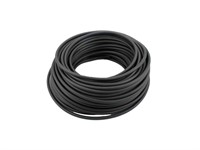 Zündkabel 5mm, 25m Rolle, schwarz