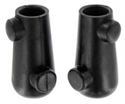 Jeu de gommes caoutchouc pour béquille centrale (2 pcs), scooter Piaggio Vespa ET3/Primavera Jeu de gommes caoutchouc pour béquille centrale (2 pcs), scooter Piaggio Vespa ET3/Primavera
