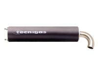Silencieux d'échappement alu Tecnigas RSII / TREK, look titane Silencieux d'échappement alu Tecnigas RSII / TREK, look titane