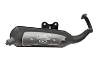 Pot d'échappement Giannelli GO, scooter Aprilia SR 50 R Factory (moteur Piaggio) Pot d'échappement Giannelli GO, scooter Aprilia SR 50 R Factory (moteur Piaggio)