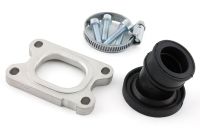 Ansaugstutzen Polini 360°, Minarelli AM6 / Derbi EBE / EBS / D50B, Anschlussweise Ø 25,5mm Ansaugstutzen Polini 360°, Minarelli AM6 / Derbi EBE / EBS / D50B, Anschlussweise Ø 25,5mm