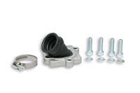 Ansaugstutzen Malossi MHR 360° Minarelli liegend, Ø22mm, Anschluss 28mm
