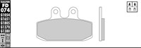 Mâchoires de frein Galfer métal fritté (paire) l, APRILIA / MALAGUTI 125-250-300-400-500cc
