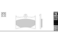 Bremsbelag Galfer Standard (Paar), Aprilia RS 1999-2005 Bremsbelag Galfer Standard (Paar), Aprilia RS 1999-2005