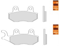 Plaquettes de frein Husqvarna/Kawasaki/Suzuki, sintérisées