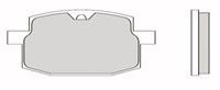 Bremsbeläge vorne Galfer organisch 61 x 27.3 x 7.3 mm