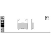 Mâchoires de frein avant Galfer Standard 40.9 x 43 x 7.7 mm, frein de stationnement Piaggio X10 350cc Mâchoires de frein avant Galfer Standard 40.9 x 43 x 7.7 mm, frein de stationnement Piaggio X10 350cc