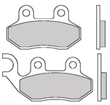 Bremsbeläge vorne Galfer organisch 70.2 x 41.1 x 8.0 mm/85.1 x 44.3 x 8.0 mm