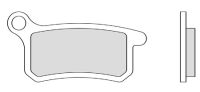 Bremsbeläg hinten Galfer organisch 61.5 x 31.5 x 6.5 mm Bremsbeläg hinten Galfer organisch 61.5 x 31.5 x 6.5 mm