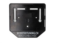 Support de plaque dimmatriculation moto/scooter Scootertuning.ch
