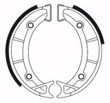 Bremsbeläge (Trommelbremse) hinten Galfer organisch Ø 125 x 25mm