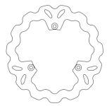 Bremsscheibe Galfer Wave Disc hinten 267/132/5mm