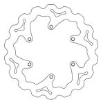 Disque de frein GALFER Wave Disc avant 282/132/4mm Disque de frein GALFER Wave Disc avant 282/132/4mm
