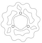 Bremsscheibe hinten Galfer Wave Disc 180/62/3,5mm Bremsscheibe hinten Galfer Wave Disc 180/62/3,5mm