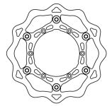 Disque de freins Galfer FLW 260/120/3mm Disque de freins Galfer FLW 260/120/3mm