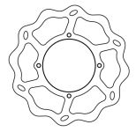 Bremsscheibe Galfer Wave Disc W 219/95/3mm Bremsscheibe Galfer Wave Disc W 219/95/3mm