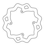 Disque de freins Galfer W 240/122/3.5mm