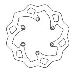 Disque de freins Galfer W 220/101/4mm Disque de freins Galfer W 220/101/4mm