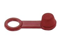 Capuchon silicone pour vis de purge de frein, rouge Capuchon silicone pour vis de purge de frein, rouge