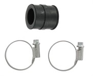 Manchon souple avec colliers, carburateur Dell'Orto PHBG/ Polini CP (sauf evolution) Manchon souple avec colliers, carburateur Dell'Orto PHBG/ Polini CP (sauf evolution)