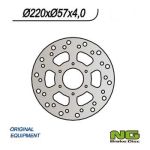 Disque de frein NG 220/57/4mm 6 trou Disque de frein NG 220/57/4mm 6 trou