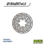 Disque de frein NG 180/57/4mm 6 trou Disque de frein NG 180/57/4mm 6 trou