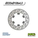 Disque de freins NG 220/108/4mm 6 trou Disque de freins NG 220/108/4mm 6 trou