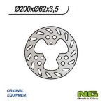 Disque de frein NG 200/62/3.5mm 3 trou Disque de frein NG 200/62/3.5mm 3 trou