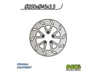 Disque frein NG 200/45/3mm 5 trou Disque frein NG 200/45/3mm 5 trou