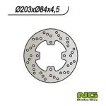 Disque de frein NG 203/84/4.5mm 4 trou Disque de frein NG 203/84/4.5mm 4 trou