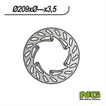 Bremsscheibe NG 209/109/3.5mm 6 Loch