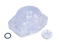 Dell'Orto SHA Cuve de flotteur avec couvercle à visser transparent Dell'Orto SHA Cuve de flotteur avec couvercle à visser transparent