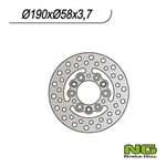 Disque de freins NG 190/58/3.7mm univ. Disque de freins NG 190/58/3.7mm univ.