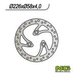Disque de freins 226/58/4mm 3 trou Disque de freins 226/58/4mm 3 trou