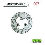 Bremsscheibe NG 190/58/3.5mm 3 Loch Bremsscheibe NG 190/58/3.5mm 3 Loch