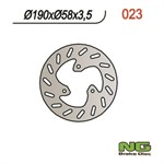Disque de freins NG 190/58/3.5mm 3 trou Disque de freins NG 190/58/3.5mm 3 trou