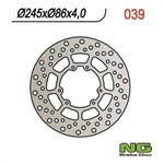 Disque de freins NG 245/86/4mm 6 trou Disque de freins NG 245/86/4mm 6 trou