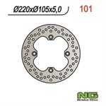 Disque de freins NG 220/105/5mm 4 trou