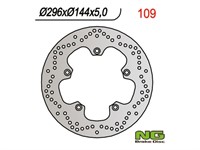 Disque de freins NG 296/144/5mm 5 trou