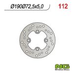 Disque de freins NG 190/72/5mm 4 trou Disque de freins NG 190/72/5mm 4 trou