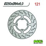 Disque de freins NG 250/84/6mm 4 trou Disque de freins NG 250/84/6mm 4 trou